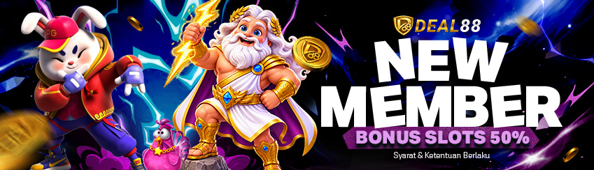 Bonus New Member Bonus Slots 50%