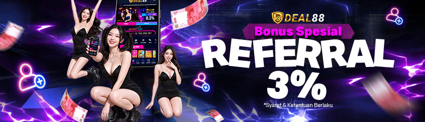 Bonus Spesial Referral 3%